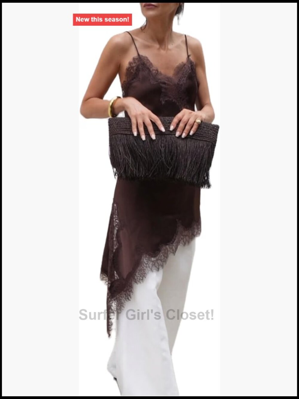 Silky Satin Lace Trim Cami Top Sleeveless Adjustable Straps Y2K Going Out